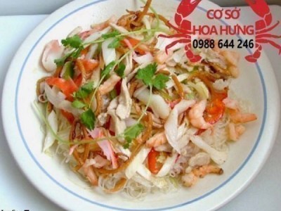 MÓN NGON NGÀY MƯA - THỊT GHẸ XÀO MIẾN