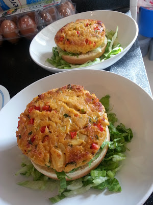Tạo bánh hamberger